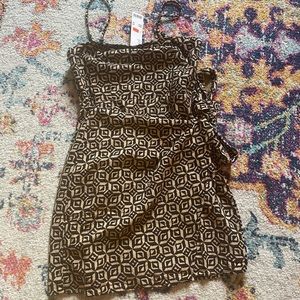 Urban outfitters wrap mini dress